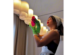 Azərbaycanlı müğənni yeni evində işgüzarlığını NÜMAYİŞ ETDİRDİ - <span class="color_red">VİDEO</span>