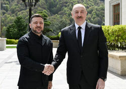 Volodimir Zelenski Azərbaycanda işgüzar səfərdədir - FOTO