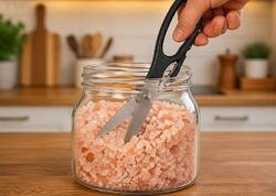 Kütləşmiş qayçılar üçün qeyri-adi qaya duzu üsulu