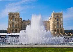 Paytaxtın simvol gözəlliyi: Bulvardakı fəvvarələr - <span class="color_red">FOTOlar</span>