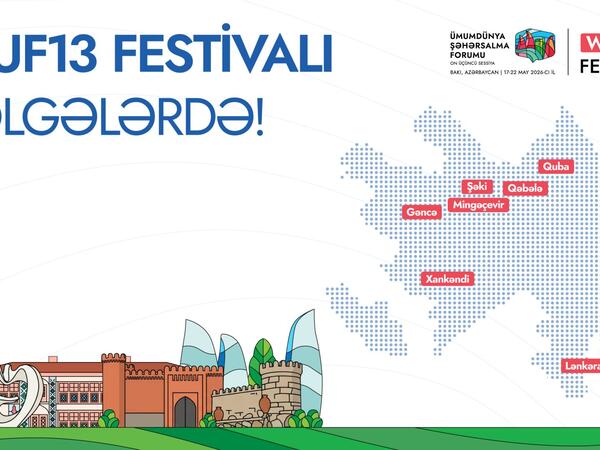 WUF13 ərəfəsində Azərbaycanın bir sıra şəhərlərində silsilə tədbirlər təşkil olunacaq