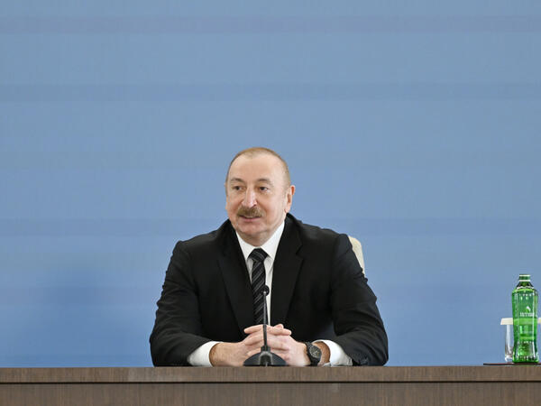 İlham Əliyev: Bu gün biz Şərq-Qərb nəqliyyat dəhlizinə geniş sərmayə yatırırıq