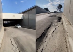 Sabunçu tunelindəki çökmə aradan qaldırılacaq