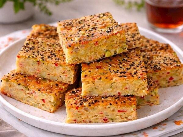 Səhər yeməyi üçün duzlu keks necə hazırlanır?