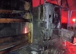 Türkiyədə Azərbaycan nömrəli yük avtomobili kül oldu - <span class="color_red">FOTO</span>