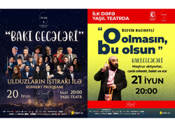 İki möhtəşəm iyun gecəsi - “Ocaq” Müasir Sənət Mərkəzi “Bakı gecələri” layihəsini təqdim edəcək - VIDEO