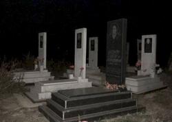 Qəbiristanlığa yerləşdirilən kameraya görün nələr düşdü - <span class="color_red"> FOTOlar</span>