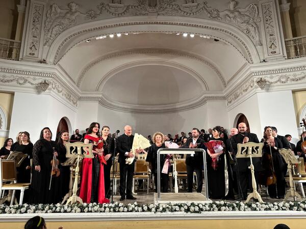 Görkəmli italyan bəstəkarı Pietro Mascagni-nin məşhur “Kənd namusu” operası təqdim olundu - <span class="color_red">FOTO</span>