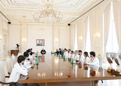 Prezident İlham Əliyev: İdmançılarımızda qələbə əzmi çox güclüdür