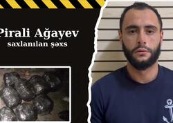 24 yaşlı gəncdən külli miqdarda narkotik tapıldı - <span class="color_red">VİDEO</span>