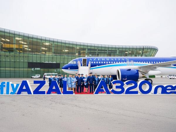 AZAL-ın donanmasına daha bir “Airbus A320neo” əlavə olundu