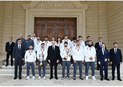 İlham Əliyev: Azərbaycan güləşçiləri bir daha göstərdilər ki, onlar Avropada birincidirlər