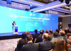 Bakıda “İctimai proseslər media müstəvisində” mövzusunda III Forum keçirilir - <span class="color_red">FOTO</span>