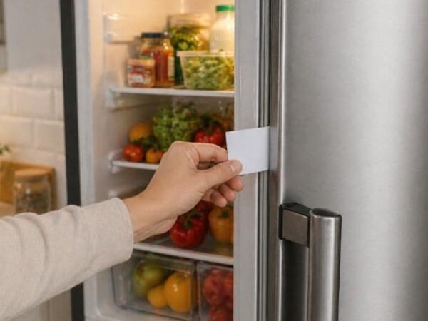 Soyuducu qapısına kağız sıxışdıranlar fərqi dərhal görür