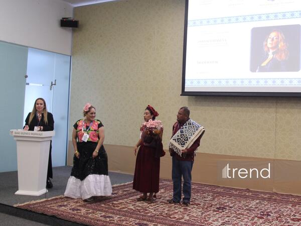 Bakıda Beynəlxalq Xalça Forumu - "İstehsal, dayanıqlı inkişaf və qlobal paylanma" adlı ikinci sessiya - <span class="color_red">FOTO</span>