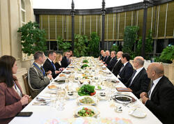 İlham Əliyevin adından Ciorcia Meloninin şərəfinə işçi şam yeməyi verilib - <span class="color_red">FOTO</span>