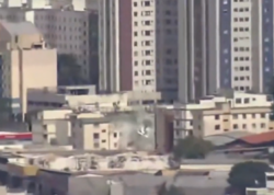 Braziliyada təyyarə binaya çırpıldı - Ölən və xəsarət alanlar var - <span class="color_red">VİDEO</span>