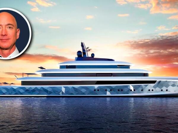 Bezos yaxtasını görün neçəyə satır