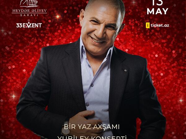 Ədalət Şükürov “Bir Yaz Axşamı” yubiley konserti ilə səhnəyə çıxacaq