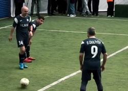 Nazirlər və deputatlar futbol oynadı - <span class="color_red">VİDEO</span>