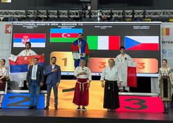Azərbaycan karateçisi Avropa çempionu olub - <span class="color_red">FOTO</span>