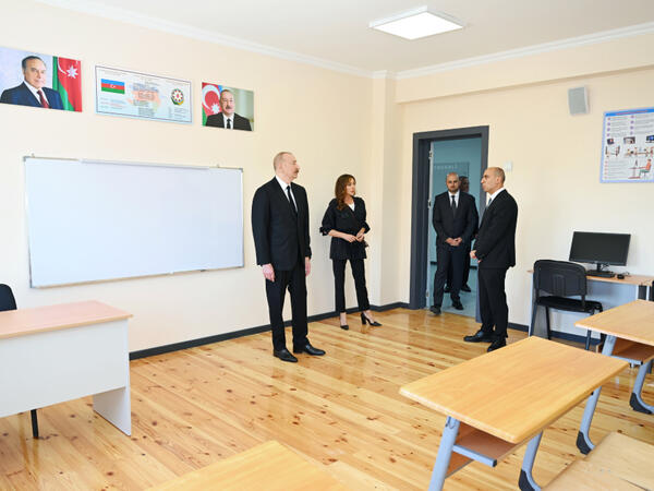 Prezident İlham Əliyev Cəbrayıl rayonunun Şükürbəyli kəndinin açılışında iştirak edib - FOTO
