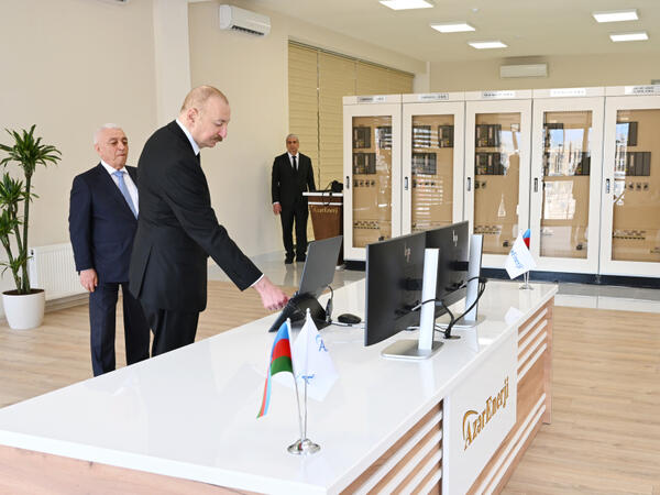 Cəbrayıl rayonunun Soltanlı kəndində “Şəfəq” yarımstansiyasının açılışı olub - FOTO