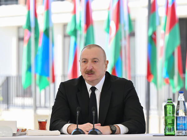 Prezident İlham Əliyev: Bu gün Azərbaycan ərazisində hər qarış torpaq Azərbaycan xalqına məxsusdur