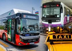 Metro, avtobus və taksi sistemində dəyişiklik - RƏSMİ