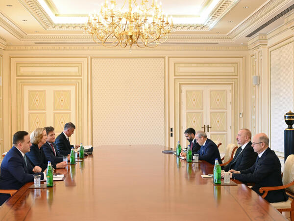 Prezident İlham Əliyev bp şirkətinin baş icraçı direktorunu qəbul edib - <span class="color_red">FOTO</span>