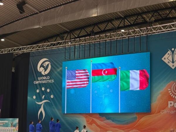 Azərbaycan gimnastları Portuqaliyada qızıl qazandı - <span class="color_red">FOTO</span>