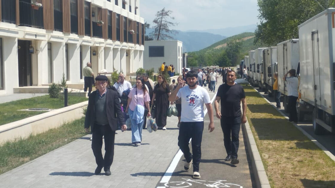 Növbəti köç Zəngilan şəhərinə çatıb