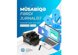 MEDİA jurnalistlər üçün müsabiqə elan ETDİ