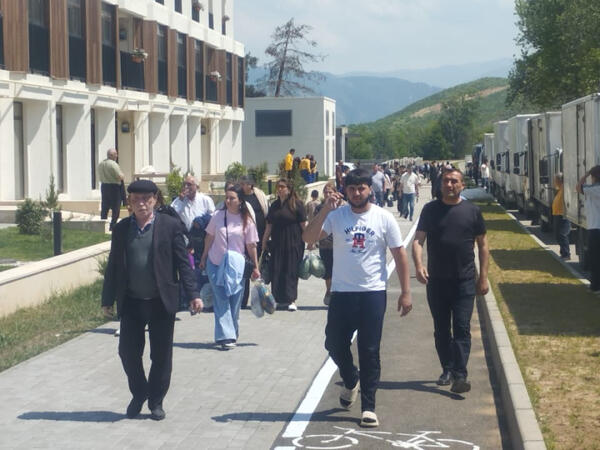 Növbəti köç Zəngilan şəhərinə çatıb