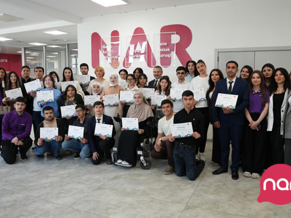 “Nar” WUF 13 çərçivəsində inklüziv təcrübə proqramı iştirakçılarını təltif edib - <span class="color_red">FOTO</span>