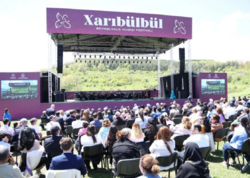 Şuşada IX "Xarıbülbül" Beynəlxalq Musiqi Festivalı başladı