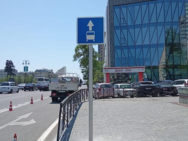 Sabahdan bu zolaqlara girənlər cərimə olunacaq