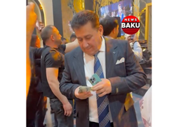 Xalq artistinə bəxşiş verməyi reklam edən şəxs QINANDI - <span class="color_red">VİDEO</span>