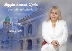 Xalq artisti Aygün Səmədzadə sevilən mahnıları ilə səhnədə