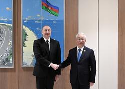 Prezident İlham Əliyev Çin Dövlət Şurasının Baş nazirinin müavinini qəbul edib - <span class="color_red">FOTO</span>
