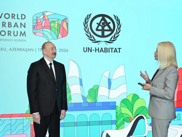 Prezident İlham Əliyev “Euronews” televiziyasına müsahibə verib - FOTO