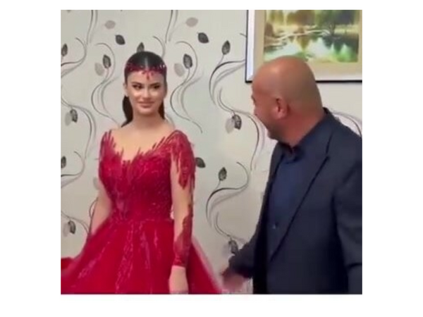 Qızını gəlin köçürən atanın reaksiyası DİQQƏT ÇƏKDİ - <span class="color_red">VİDEO</span>