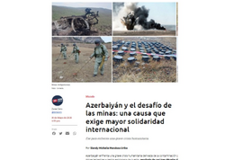 Kolumbiya mediası Azərbaycanın minatəmizləmə sahəsindəki təcrübəsini qeyd edib