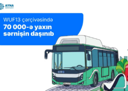 WUF13 çərçivəsində 70 minə yaxın sərnişin daşınıb