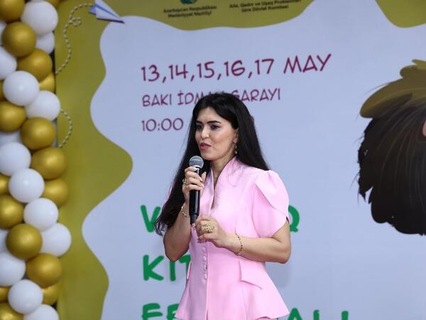 Psixoloqun kitabları Uşaq Kitab Festivalında təqdim olundu - <span class="color_red">FOTO</span>
