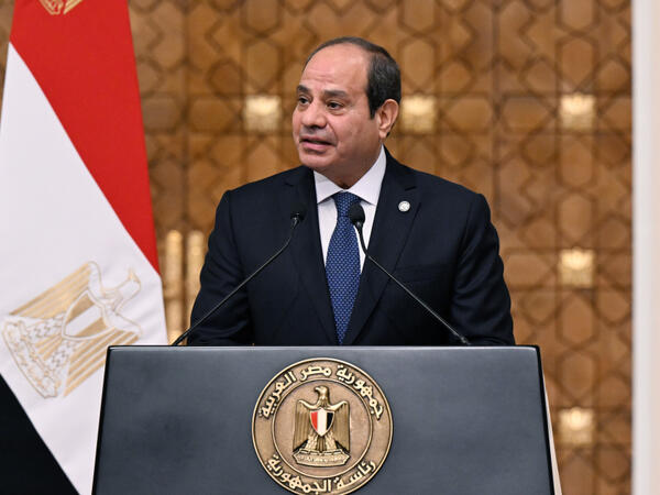 Əbdülfəttah əs-Sisi Prezident İlham Əliyevə təbrik ünvanlayıb