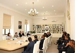 Bakı şəhərində WUF13 çərçivəsində xarici qonaqlarla görüşlər keçirilib - <span class="color_red">FOTO</span>
