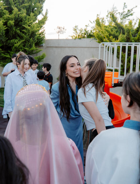 Leyla Əliyeva və Alona Əliyeva Sosial Reabilitasiya Mərkəzini ziyarət ediblər - FOTO