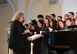 Azərbaycan Dövlət Xor Kapellasının möhtəşəm konsert proqramı təqdim olundu - FOTO