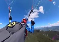 Paraşütlə tullanan qadın təyyarə ilə toqquşdu - <span class="color_red">VİDEO</span>